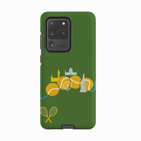 Premium Detail Finish Samsung Tough Case - Tennis