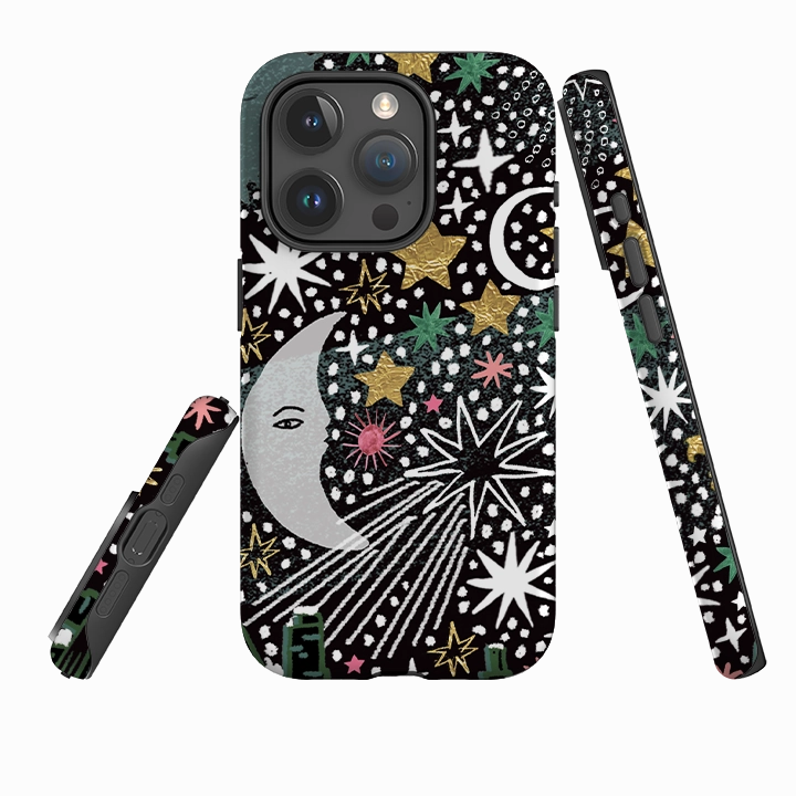 iPhone Tough Case - Night Before Xmas III By Emma Frances Grant Rugged Frame Design
