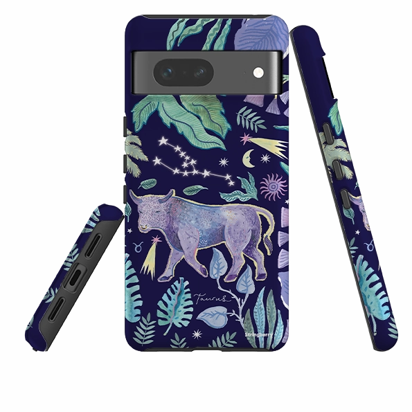 Protective Texture Layer Google Tough Case -  Taurus By Emma Frances Grant