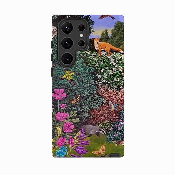Luxury Detail Texture Samsung Tough Case - Wimbledon Gardens By Philip Hood