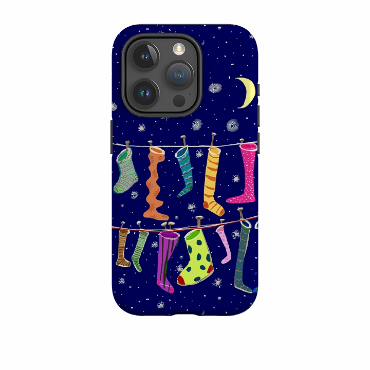 iPhone Tough Case - Stockings By Sarah Campbell Gloss Surface Layer