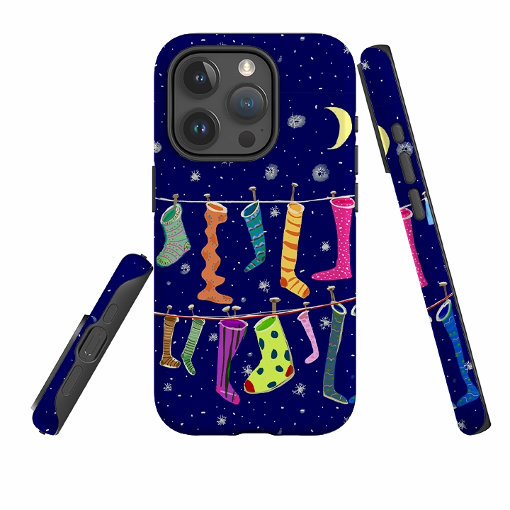 Soft Design Durable Build iPhone Tough Case - Stockings By Sarah Campbell