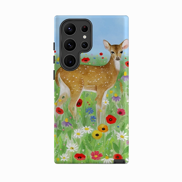 Samsung Tough Case - Fawn By Bex Parkin Trendy Look Protective Touch