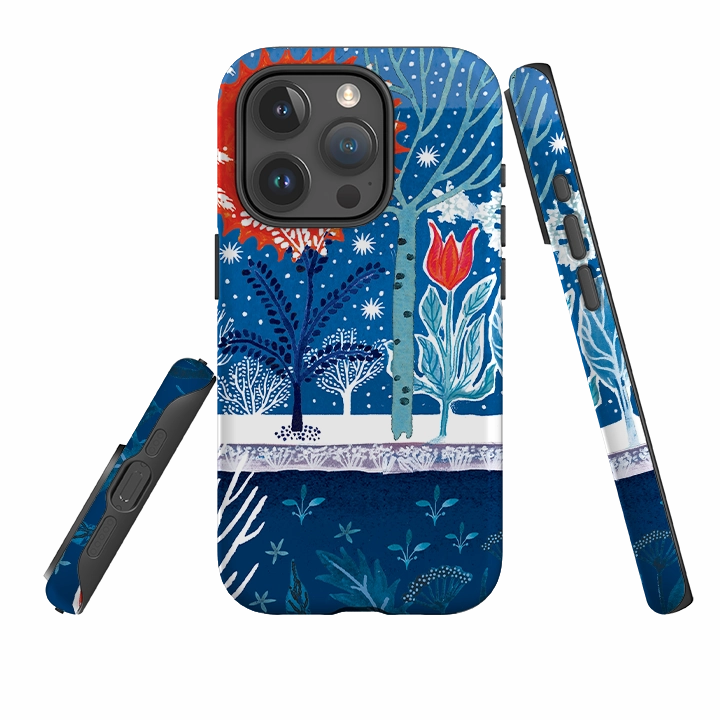 Casual Design Durable Detail iPhone Tough Case - Winter Sun II By Emma Frances Grant