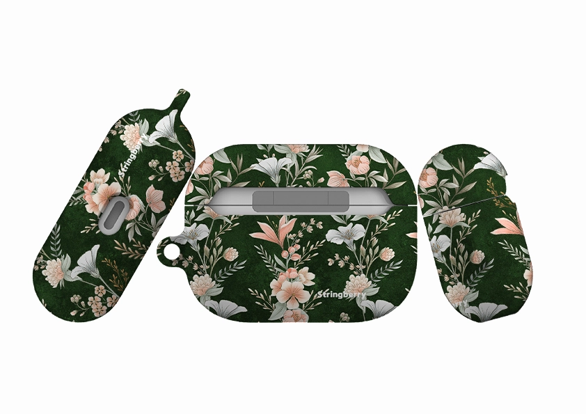 Aria Airpod Pro Case ( Gen 1 & 2 ) portable pastel leather travel protector