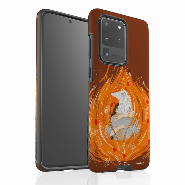 Samsung Tough Case - Fire Of Us By Madalina Andronic Travel Accessory Color Gradient