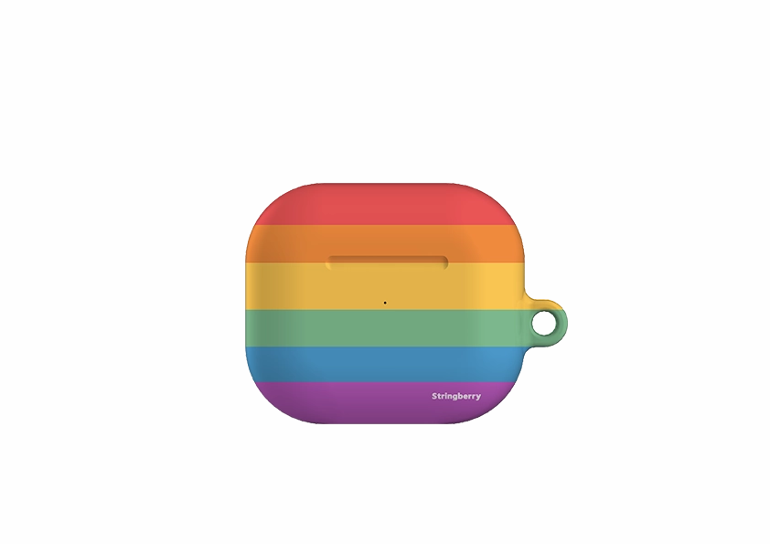 San Francisco Chroma Airpod Case Gen 4 portable ergonomic gradient leather airpods shell soft matte airpods case