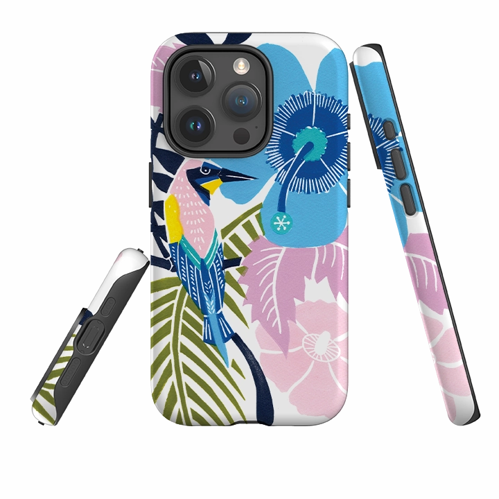 Glossy surface Protective Layer iPhone Tough Case - Memories Of Summer By Kate Heiss