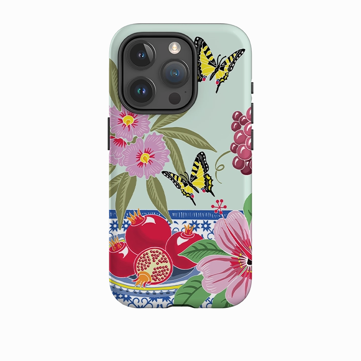 iPhone Tough Case - Pomegranates By Kate Heiss Premium Build