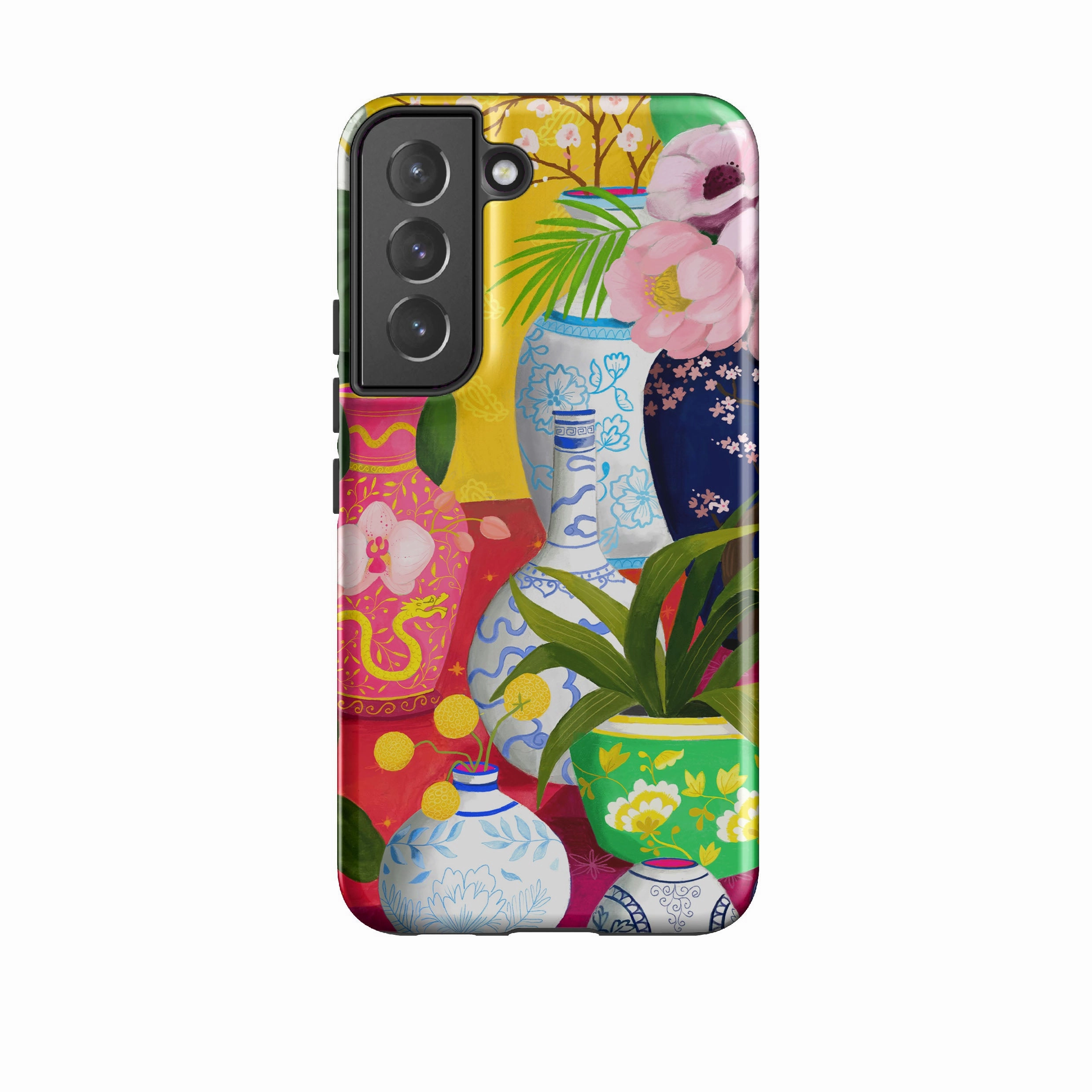 Samsung Tough Case - Blossom Vase By Bex Parkin Easy Removal