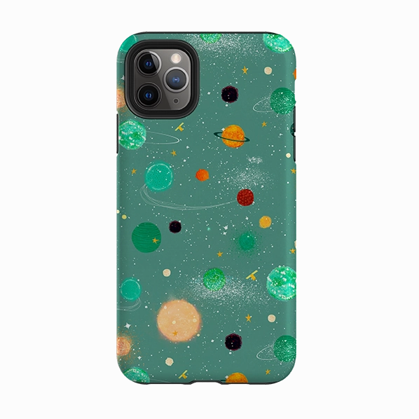 Classic Style iPhone Tough Case - Far Far Away Green By Katherine Quinn