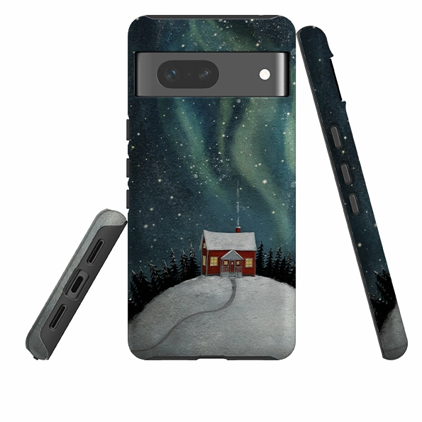 Rugged Edge Texture Stylish Pattern Google Tough Case -  Northern Light By Maja Lindberg