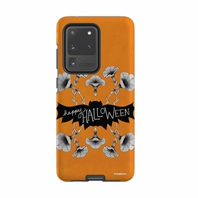 Shock Absorber Samsung Tough Case - Halloween Bat By Nina Pace
