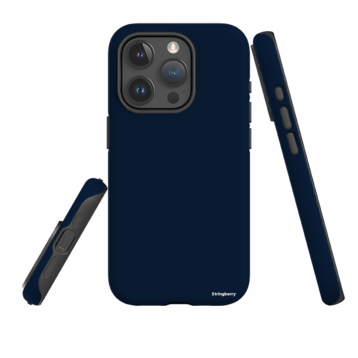 iPhone Tough Case - Porto Blue Soft Grip Finish