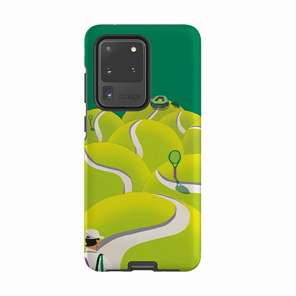 Subtle design Raised Bezels Samsung Tough Case - Road To Glory