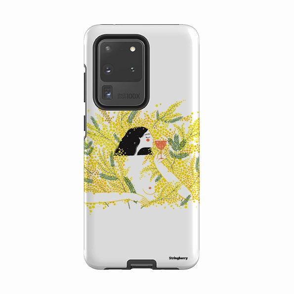 Classic Touch Samsung Tough Case - Mimosa By Madalina Andronic