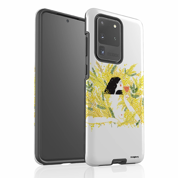 Samsung Tough Case - Mimosa By Madalina Andronic Comfort grip design