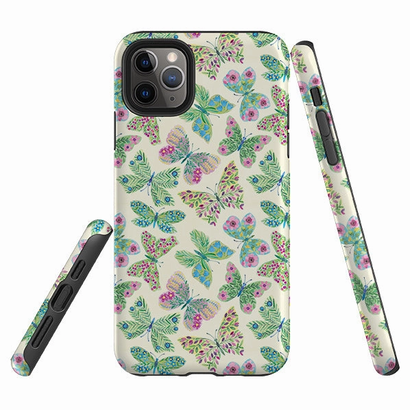 Refined Protection iPhone Tough Case - Pattern D By Elisabeth Haager