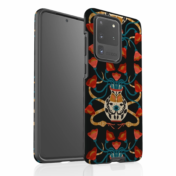 Soft Material Comfort Edge Texture Samsung Tough Case - Eye By Nina Pace