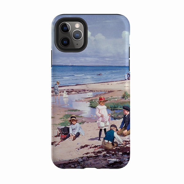 Luxury Texture Finish iPhone Tough Case - Beach Life By Heritage