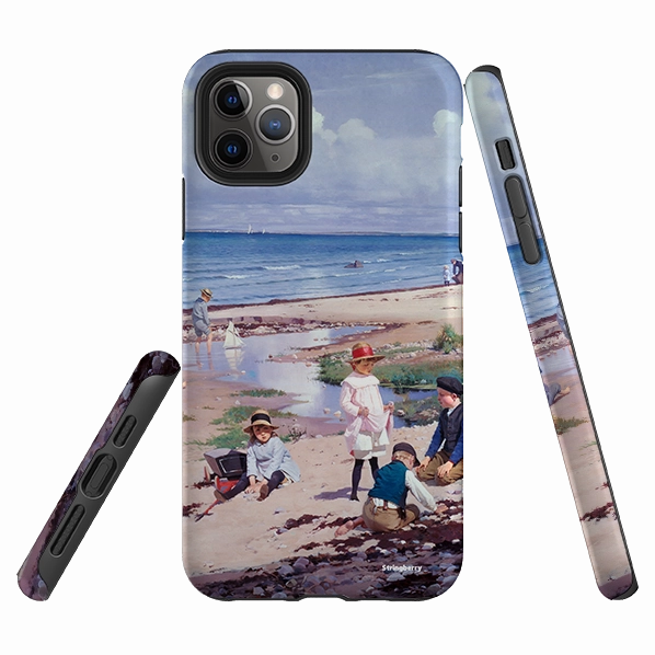Light Frame Refined Craftsmanship iPhone Tough Case - Beach Life By Heritage