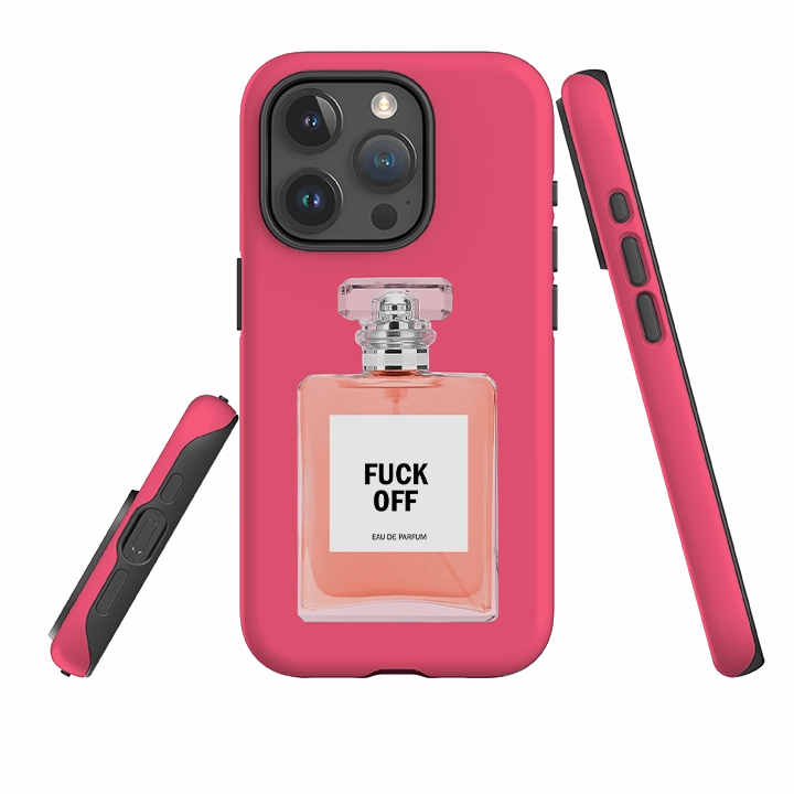 iPhone Tough Case - Peachy Yuck Matte Pattern