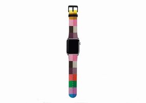 Trendy Active Design Apple Watch Strap- Technicolour