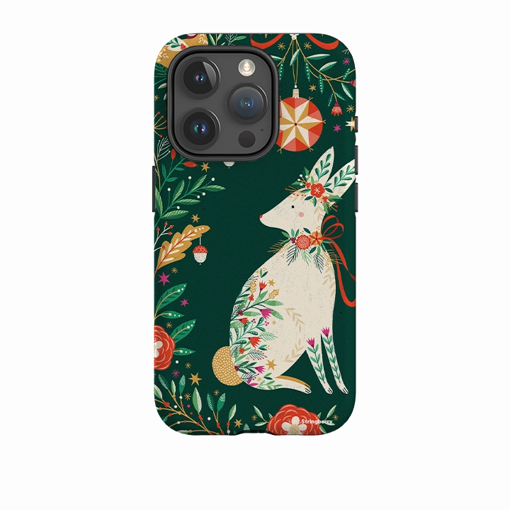 iPhone Tough Case - Hare II By Ali Brookes Functional Design Durable Quality