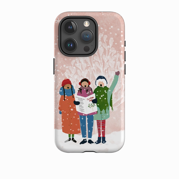 iPhone Tough Case - Card Singers 1 By Katherine Quinn Scratch Proof