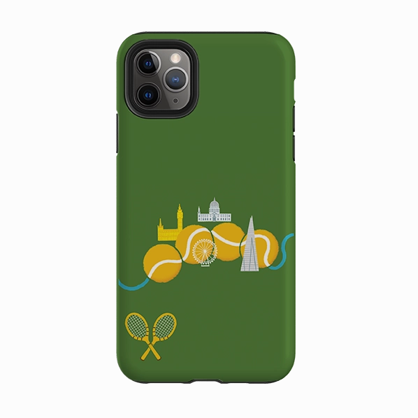 slim fit iPhone Tough Case - Tennis
