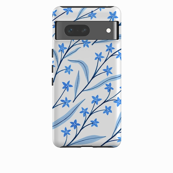 Google Tough Case -  Forget Me Not By Madalina Andronic Modern Grip Texture Tight Fit