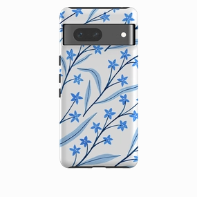 Google Tough Case -  Forget Me Not By Madalina Andronic Modern Grip Texture Tight Fit