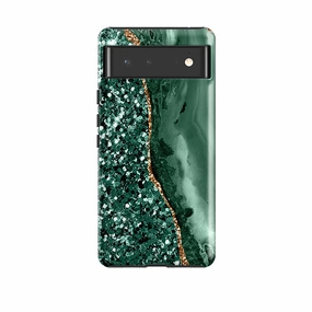 Color Finish Google Tough Case -  Green Shade (case does not glitter)